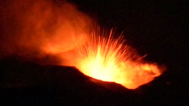 Mt Etna's Latest Eruption